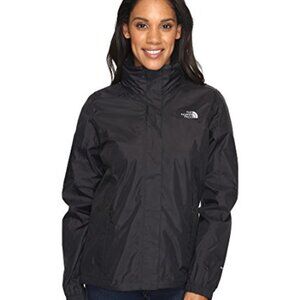 The North Face Women's Black Resolve II Hyvent Hooded Rain Jacket Size M